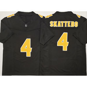 Großhandel Arizona College Stickerei American Football Jersey Short Herren anti bakterielle atmungsaktive feuchtigkeit transportierende Limited - Product Image 3