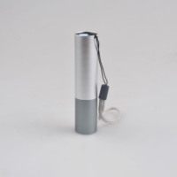 Senter Mini 800Lm 3 Mode Pengisian Daya USB, Senter Saku Mikro Aluminium Tahan Air