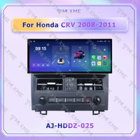 Autoradio multimédia avec écran tactile de 12,3 pouces Maisimei pour Honda CRV 2008-2011, GPS, Carplay, navigation, cadre