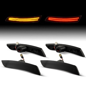 Easy InstallationRear 4pcs LED Side Marker Fender Light per Chevrolet Camaro per Cadillac CTS ATS Bumper LED side marker - Product Image 4