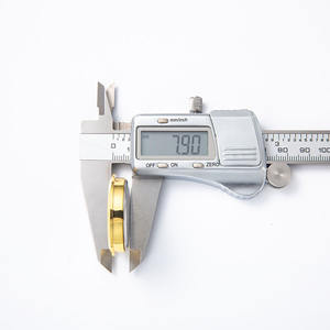 Quarzuhr einsatz in beliebter 37mm 1-7/16 "Größe hat ein leicht zu lesendes arabisches Zifferblatt und Glas kristall - Product Image 6