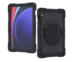 Étui de tablette robuste et portable pour Tab S9FE S10FE, support rotatif à 360 degrés, étui de protection absorbant les chocs - Product Image 5
