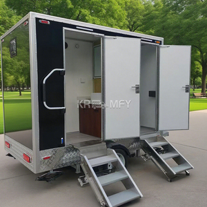 รถพ่วงห้องน้ำเคลื่อนที่แบบกำหนดเองสำหรับใช้งานกลางแจ้ง ปี 2025 - Product Image 3