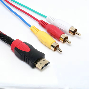 HDTV de alta definición <span class=keywords><strong>a</strong></span> 3RCA 1080P <span class=keywords><strong>HDMI</strong></span> macho <span class=keywords><strong>Cable</strong></span> <span class=keywords><strong>a</strong></span> <span class=keywords><strong>AV</strong></span> 3RCA 3 RCA macho Audio Video Converter <span class=keywords><strong>Cable</strong></span> <span class=keywords><strong>adaptador</strong></span> - Product Image 3