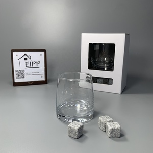 Verre à whisky en cristal de tulipe moderne EIPP à succès, 200 ml/150 ml, emballage personnalisé, logo personnalisé pour les fêtes, <span class=keywords><strong>la</strong></span> famille - Product Image 4