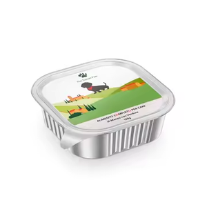 Récipient à soupe en <span class=keywords><strong>aluminium</strong></span> réutilisable avec couvercle 580ml Plateaux en <span class=keywords><strong>aluminium</strong></span> <span class=keywords><strong>pour</strong></span> emballage alimentaire des compagnies aériennes Boîte de fruits de mer congelés - Product Image 4