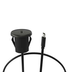 DAMAVO OEM ODM Câble USB universel 12 volts à montage encastré, prise USB, extension, fonction stéréo, chargeur de voiture, faisceau de câbles - Product Image 6