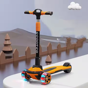 3-en-1 plegable 2-14 años Altura ajustable auto equilibrio <span class=keywords><strong>triciclo</strong></span> monopatín 3 ruedas luz equilibrio coche Kick niños Scooter - Product Image 6