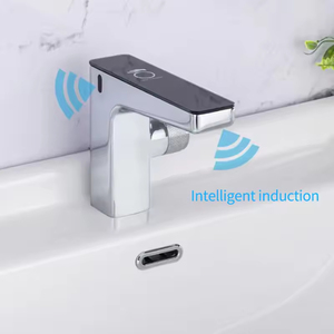 HLK 2 in 1 Led Digital Display TouchLess Bathroom <strong>Faucets</strong> Factory <strong>Supplier</strong> <strong>Basin</strong> <strong>Sensor</strong> Smart <strong>Faucet</strong> <strong>Automatic</strong> <strong>Faucets</strong> - Product Image 1