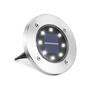 Wholesale 8 LED IP65 Waterproof Solar Buried <b>Lights</b> Auto on Remote Control Garden Landscape Deck Outdoor Lawn <b>Light</b> - Product Image 1