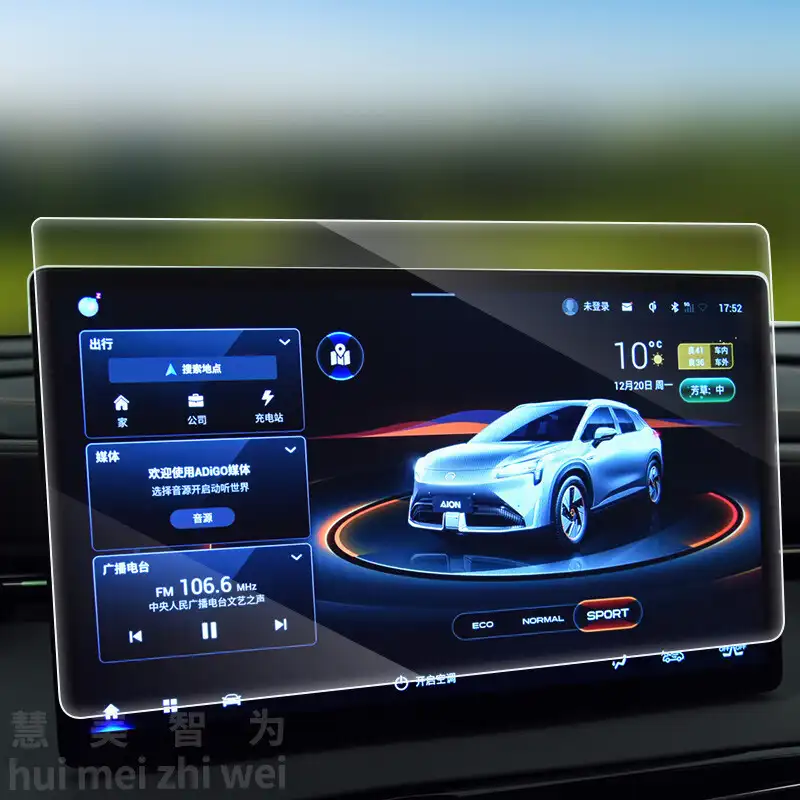 Protector de pantalla de navegación para coche, película templada para Aeon LX PLUS