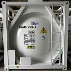 Conteneur-citerne en plastique PE de 20 pieds et 40 pieds pour produits chimiques dangereux, acides, sodas et alcalis, à vendre - Product Image 3