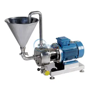 Harga pabrik emulfy pencampuran pompa emulsi silverson inline high sheave elektromagenizer pompa emulsifier