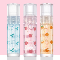 Aceite Labial Colorido Ultra Hidratante Brillante y Transparente para Labios Suaves, Voluminosos y Deliciosamente Brillantes
