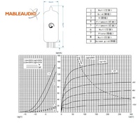 Tube à vide PSVANE EL84 / 6BQ5 pour mise à niveau audio Hi-Fi des amplificateurs de guitare et des amplificateurs à tubes