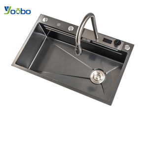 <span class=keywords><strong>Lavello</strong></span> in Acciaio Inossidabile Grigio Canna di Fucile a Nido d'Ape, Saldato a Mano, <span class=keywords><strong>Piccolo</strong></span>, per <span class=keywords><strong>Cucina</strong></span> da Supermercato, Profondità 7.5 Pollici, Anti-olio, Vendita Calda di Fabbrica - Product Image 1