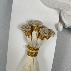 ผมต่อแบบยุโรปยี่ห้อ Jasminebeauty ทำจากผมแท้ Remy  ถักด้วยมือ สีตามสั่ง  รักษาชั้นหนังกำพร้าผม  แบบเวฟ - Product Image 2