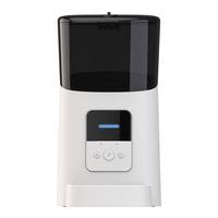 P004 Comedero Inteligente para Mascotas con WiFi, Dispensador Automático de Comida para Perros y Gatos de 6L, con Temporizador de Alimentación Remoto por Aplicación, Diseño Moderno y Resistente