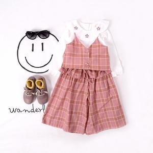 ชุดสูทธุรกิจเด็กผู้หญิงผ้าฝ้ายจากซัพพลายเออร์อินเดียสำหรับเด็ก - Product Image 1