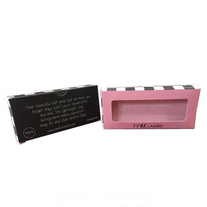 Beauté rose boîte d'emballage de cils Belle vide mignon boîte à cils cosmétiques Haut De gamme boîte à cils - Product Image 5