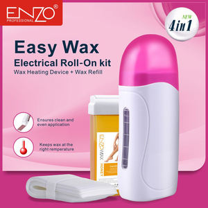 ENZO Machine d'épilation à la <span class=keywords><strong>cire</strong></span> dépilatoire à main unique professionnelle épilateur Portable avec chauffe-<span class=keywords><strong>cire</strong></span> à bille et prise ue - Product Image 2