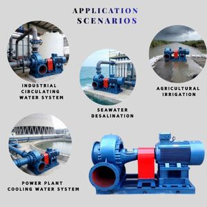 Bomba de Agua de Alto Flujo con Motor de Flujo Mixto de un Solo Cilindro Diésel - Product Image 5