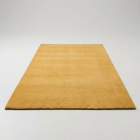 Teppich Relax Modern Flauschiger Kurzflor Einfarbiger Teppich Wohnzimmer Rutschfester Boden Waschbar 30 Grad Sehr Weich Beige 140 X 200 cm