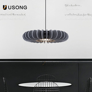Modern Hanging-type <strong>Light</strong> <strong>Diffuser</strong> for LED Polymer Fiber Acoustic Indoor Lighting in Offices - Product Image 3