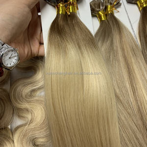 Queratina con ondas naturales, cabello humano <span class=keywords><strong>rizado</strong></span> a granel <span class=keywords><strong>para</strong></span> trenzar ondas de punta plana, tiene volumen <span class=keywords><strong>para</strong></span> la pérdida de cabello de mujer - Product Image 6