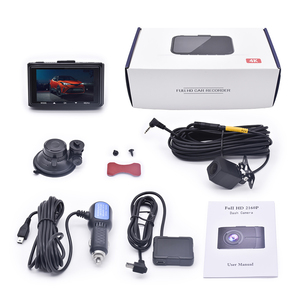 <span class=keywords><strong>3</strong></span>.1 ''Display 4K Dual Dash Cam Ingebouwde Wifi Gps Voor 4K/<span class=keywords><strong>2</strong></span>.5K Achter 1080P Dual Dash Cam Black Box Camera Recorder Voor Auto - Product Image 1
