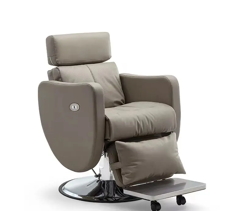 Good price of New product barber chair salon chair barber supplies Recliner chair with With electric lifting function