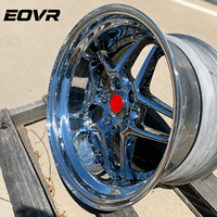 Ruedas Forjadas EVOR Personalizadas de 17, 18, 19, 20, 21 y 22 Pulgadas, Estructura de 2 Piezas, para Autos de Pasajeros, 5x114.3, 5x120, 5x130, Multirradio