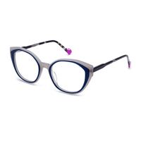Montures de lunettes carrées en acétate à motif uni FEROCE Cool pour femmes, pour usage optique, adaptées à tous les visages