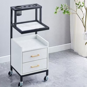 High Quality Mobile Hair Salon Styling <b>Tool</b> Metal Car Beauty Salon <b>Trolley</b> for Spa Tattoo Living Room - Product Image 3