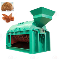 Machine automatique d'extraction de fibre de coco Cocopeat Machine de fabrication de poudre de décortiqueur de noix de coco