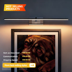 <b>Modern</b> LED Wall-Mounted Mirror <b>Lamp</b> with White <b>Shade</b> Aluminum & Iron Construction Dimmable for Bedroom Bathroom Living Room Use - Product Image 2