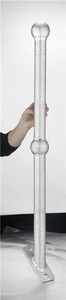 Fabriqué en Chine, Flange <span class=keywords><strong>fendue</strong></span> en acier inoxydable pour main courante, Pièces de balustrade - Product Image 2