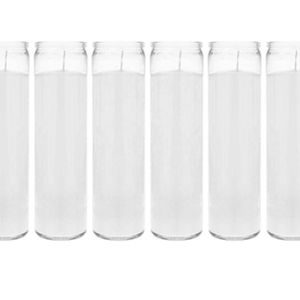 7 Days Somkeles <strong>Prayer</strong> <strong>Candles</strong> Classic White Glass <strong>Candles</strong>/Glass Religious <strong>Candles</strong>/Chakra <strong>Candle</strong> - Product Image 5