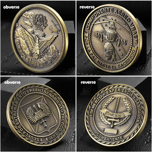 Fabricante de monedas de desafío 3D grabado de alto detalle, monedas personalizadas, Metal Reversible, estampado, suministros de recolección de monedas de latón - Product Image 5