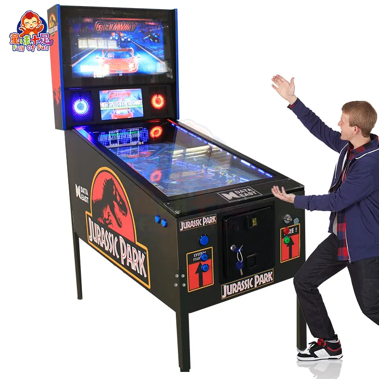 Máquina de pinball virtual flip arcade com gráficos suaves de 43 polegadas HD gratuita para entretenimento doméstico