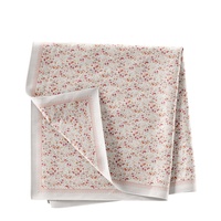 Voile de coton premium de haute qualité, foulard hijab Bawal, nouveau voile imprimé floral, logo carré personnalisable, pour femmes musulmanes malaisiennes