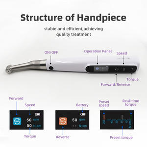 Motore per impianto dentale torcore Driver elettrico Wireless impianto chiave dinamometrica con motore 16 pz cacciaviti contrangolo - Product Image 4