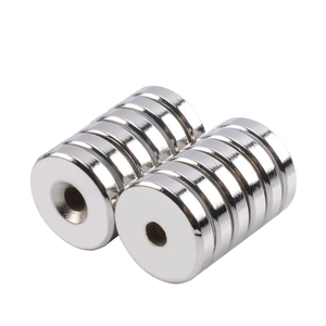 Aimant en pot NdFeB JDM Vietnam, aimant permanent, trou fraisé, aimant industriel D25mm, service de découpe - Product Image 2