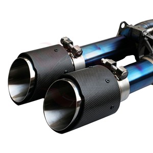 ท่อไอเสียแบบ Catback วาล์ว Vortex Blue Titanium สำหรับ Maserati Quattroporte M156 3.0T 3.8T V6 V8 ปี 2013-2024 ระบบจูนแบบติดตั้งโดยตรง - Product Image 3