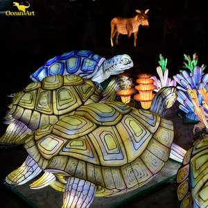 Linterna con Forma de Pez 3D con Luces LED para Diwali y Festivales de Acción de Gracias, Resistente al Agua, Funciona con Batería - Product Image 2