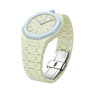 Nouveau <span class=keywords><strong>bracelet</strong></span> de montre de luxe en céramique, <span class=keywords><strong>bracelet</strong></span> de remplacement pour <span class=keywords><strong>Swatch</strong></span> & AP Royal Pop, <span class=keywords><strong>bracelet</strong></span> de montre personnalisé avec étui - Product Image 5