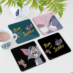 DIY Designs 6mm Thick Eco-Friendly Food Grade Sublimation MDF Cork Backed Placemat Custom Logo Coaster for Home Office Hotel Use