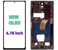 Pantalla LCD Oled para Samsung Galaxy S23 Ultra 5G SM-S918B Edición UE Ensamblaje Completo con Marco y Digitalizador