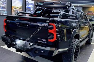 Parachoques Trasero de Acero <span class=keywords><strong>Armando</strong></span> Hilux Revo, Barra de Protección Trasera de Acero para VIGO REVO ROCCO, Parachoques Trasero para Revo 2005-2025 - Product Image 4