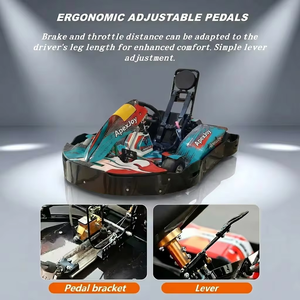 ApexJoy RACE GT PRO A4 - Kart <span class=keywords><strong>de</strong></span> course à essence 200cc/270cc 6.5HP 68km/h 30CrMo Disque ventilé Triple protection FEC Park Vente en gros B2B - Product Image 3